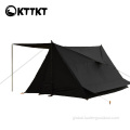 2kg black outdoor camping Triangular tent